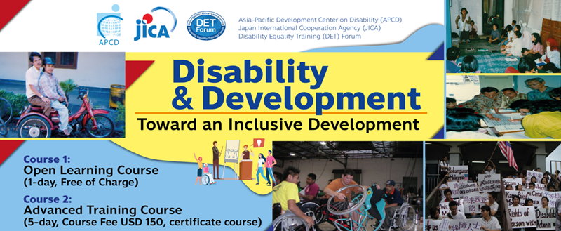 Disability ＆ Development: Toward an Inclusive Development