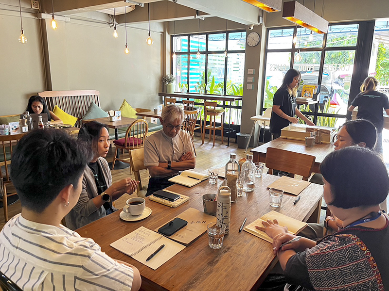 The sharing discussion between APCD and Steps Team on the potential activities that could be on employment program for person with disabilities.  