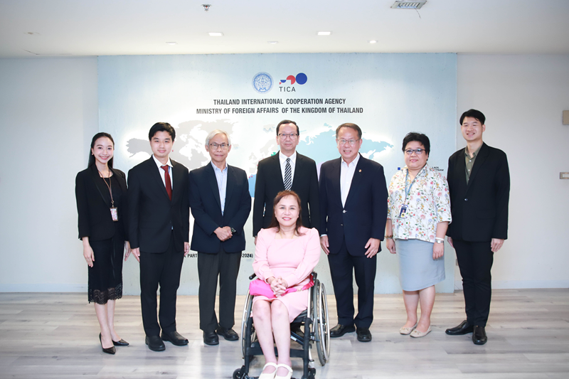 A group photo of APCD Team and TICA representatives