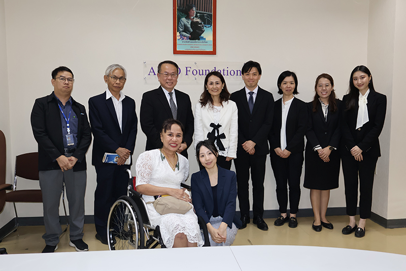 Mr. Piroon Laismit, the APCD Executive Director, together with the APCD team, warmly welcomed a distinguished delegation from the Japan International Cooperation Agency (JICA) Thailand Office