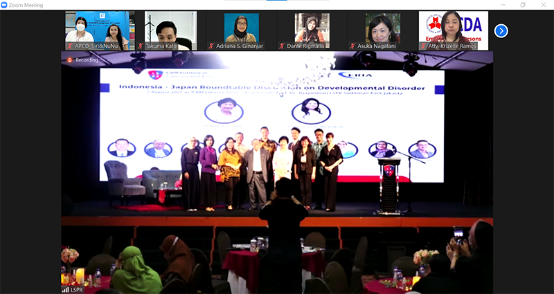 The organizer and key partners posed for a group photo in LSPR hall.