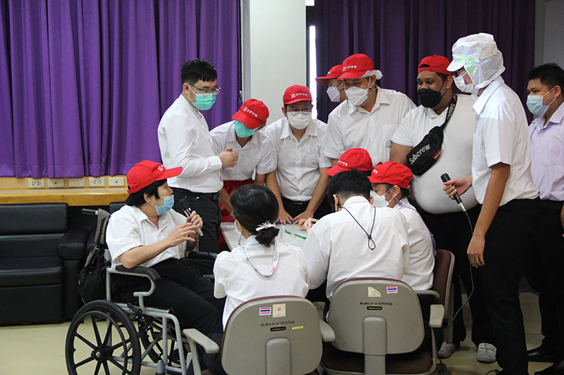 On 9 September 2022, Congratulations to trainees with disabilities who graduated in the APCD 60+ Plus Vocational skills training in Food Business project (Disability-Inclusive Business- DIB) of the year 2022. 