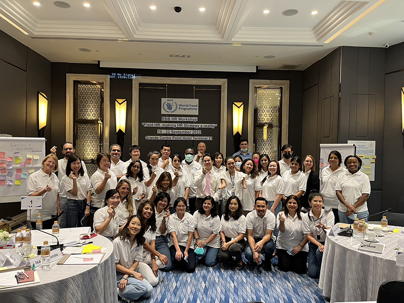 At the end of the DET presentation, the APCD members and the group participants pose for a photo to commemorate the two hour long interactive learning session.