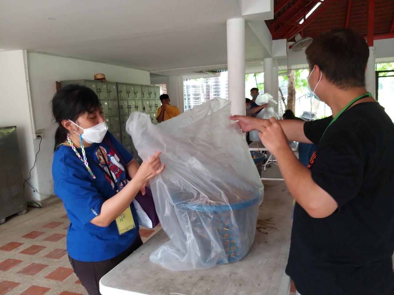 Outdoor Learning Museum on ‘Mushroom Cultivation in the Basket’