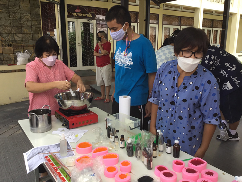 2.	In the COVID-19 situation, they were taught how to make soap for their families, which cut down on their household cost savings.