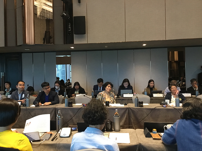 Collecting the information regarding promotion and protection of human rights in the ASEAN region as well as brainstorming on drafting vision document of ASEAN Community after 2025 were main purposes of the meeting. More than 60 Civil Society Organizations attended the meeting  