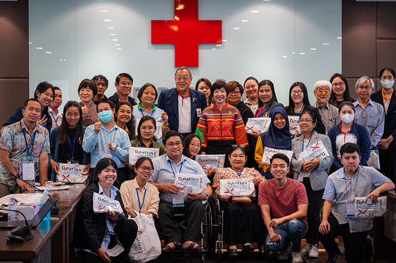 Visitation of the Participants to the Thai Red Cross Society (TRCS)