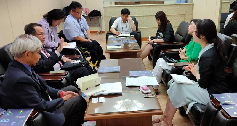 APCD facilitated collaboration between Korea Disabled People’s Development Institute (KODDI) and DPI-KOREA. This meeting explored potential collaboration among the parties to empower people with disabilities in the Asia-Pacific in the developing countries.