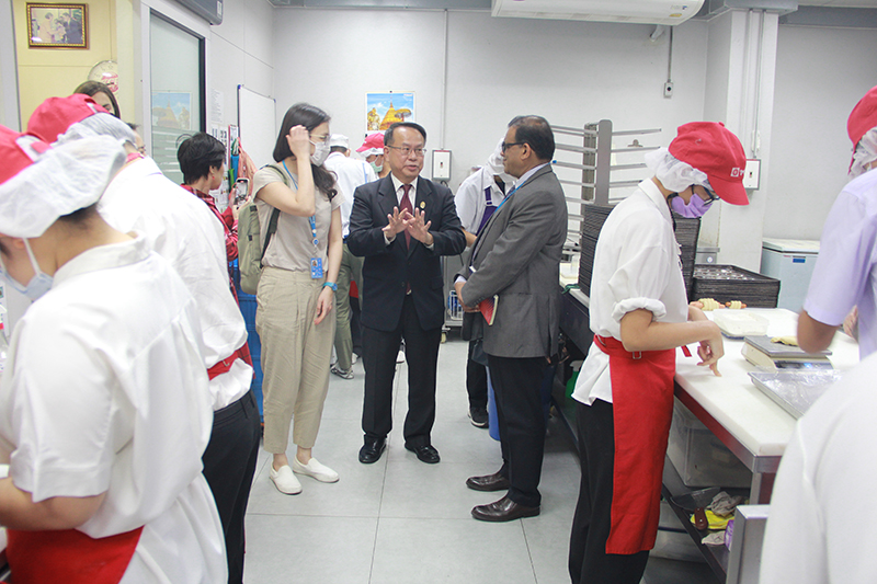 Dr. Srinivas Tata, Director of the Social Development Division of the United Nations Economic and Social Commission for Asia and the Pacific (UNESCAP) led his team, visited the Asia-Pacific Development Center on disability, on 20 February, 2023