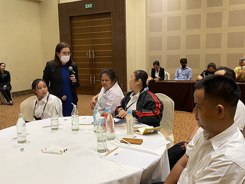 On 3 April 2023, Mr. Piroon Laismit, APCD Executive Director gave an opening speech for 2-month on-the-job training for APCD interns with disability at the Centra by Centara Government Complex Hotel & Convention Centre Chaeng Watthana.