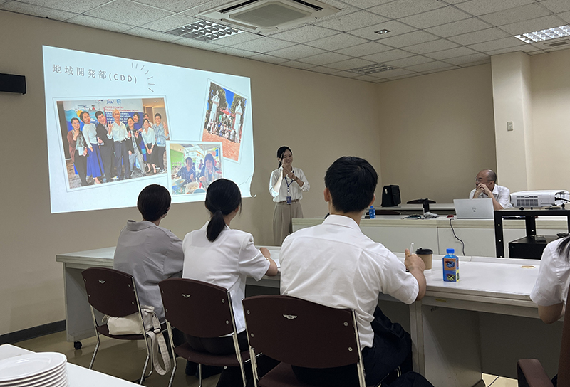 Disability-Inclusive Disaster Risk Reduction Activity presented by Ms. Hiroko ITAKO, a Japanese Cooperative Overseas Volunteer (JOCV) at APCD, shared insights on disability-inclusive disaster risk reduction.