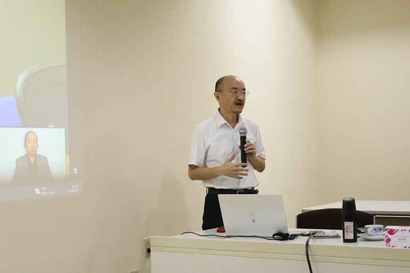 Dr. Kenji Kuno, JICA Advisor on Disability and Development, presented the implementation, outputs, impact, lesson learned, recommendations and future of the intensive cooperation between APCD and JICA, reflecting the steps made towards more inclusive development for persons with disabilities in AP countries.