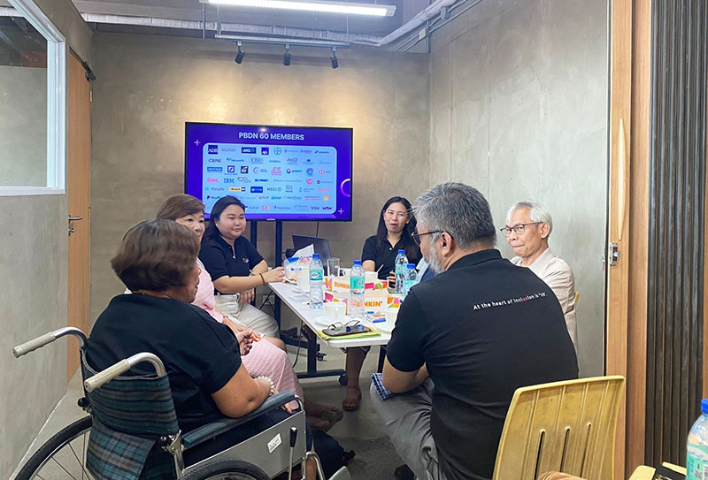 The mission members visited one of the outstanding organizations working on inclusive employment in the Philippines, The Project Inclusion, Manila, 5 June 2024.