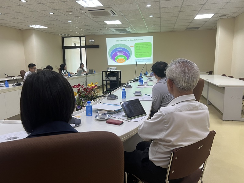 The Internal Capacity Training on Disability-Inclusive Food Security and Nutrition, conducted by Ms. Jasmine Koch, student interns, was one of the final programs. It was highly interactive and featured active participation and discussion from attendees, including staff from the Department of Empowerment for Persons with Disabilities (DEP) and APCD.