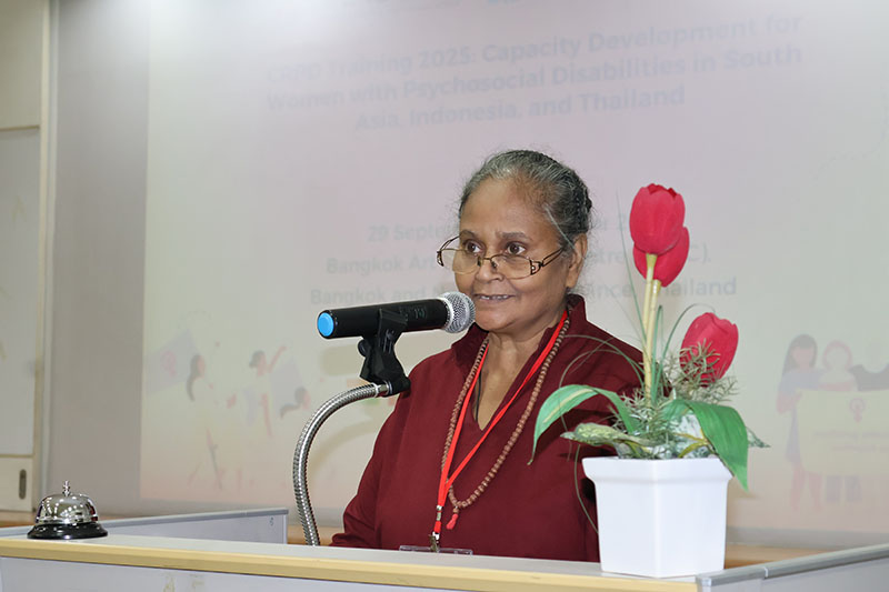 Executives from Organizing Team, included Mr. Piroon Laismit, APCD Executive Director, Ms. Chintha J. Munasinghe, TCI Global Executive Board Member and Mr. Kim Young Wook, Secretary General of DPI-Korea, delivered opening remarks at APCD.
