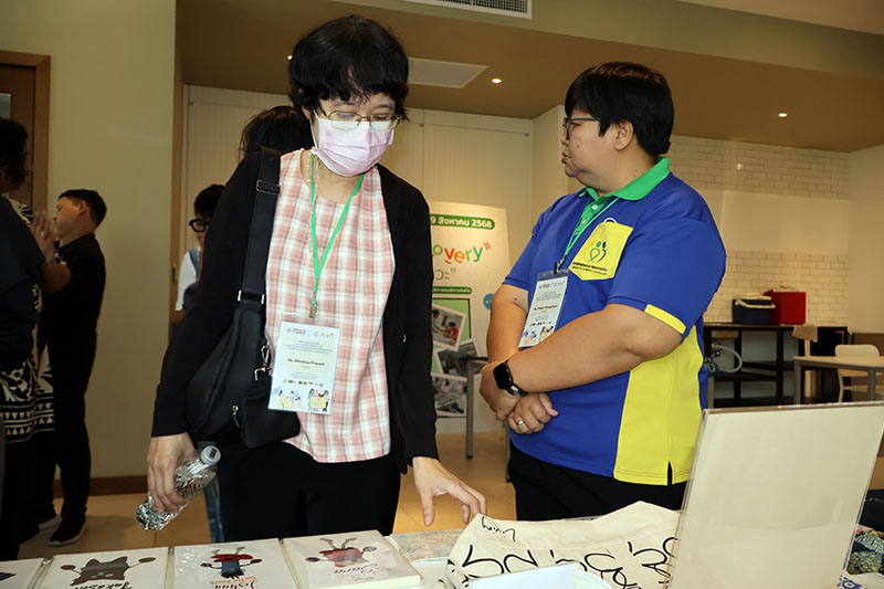 Participants toured to handmade products, agricultural project and joined team building activities at Living Association Thailand.