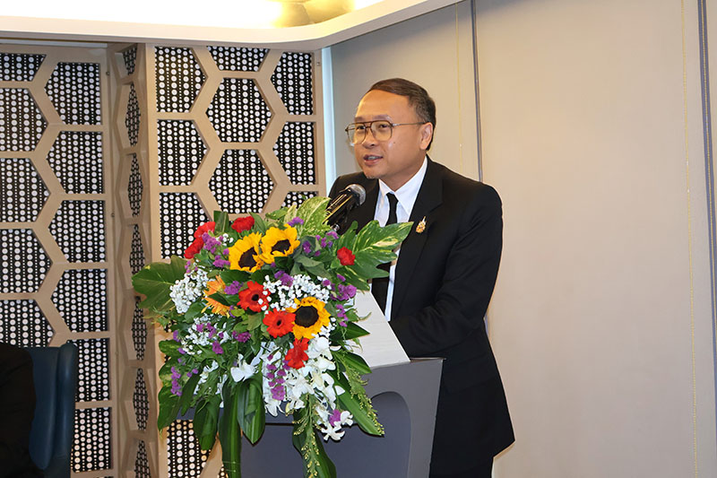 The opening remarks was delivered by Mr. Grisada Phakakarn, Director of Human Resources Development Cooperation Division of Thailand International Cooperation Agency (TICA) on 17 November 2025.