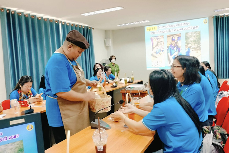 On 19 February, the delegates visited and learned about both the vocational training programs and mainstream classrooms for individuals who live with autism at Center for Empowerment and Development of Autism Nonthaburi Province, under Department of Empowerment of Persons with Disabilities: DEP. 