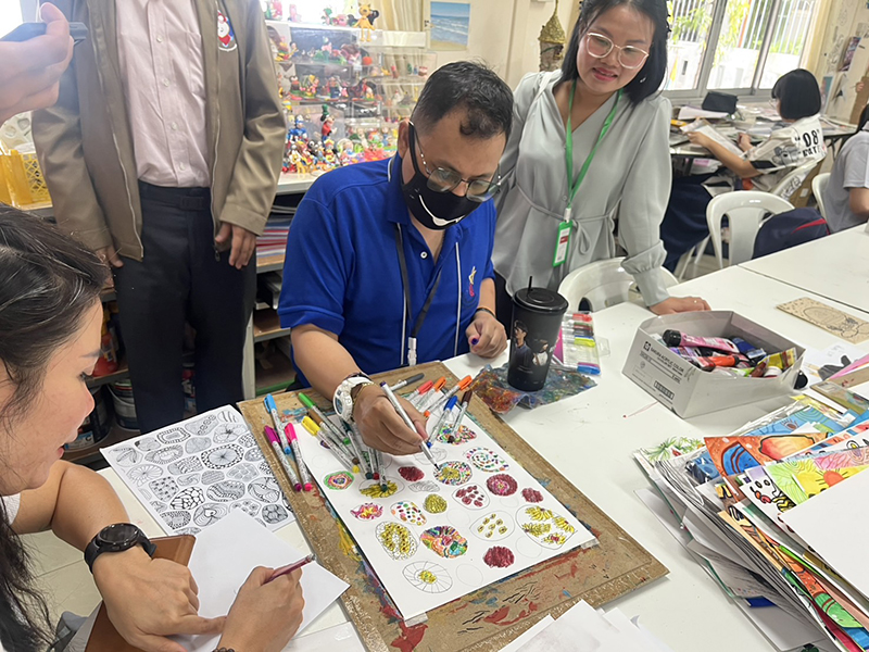 On 20 February 2025, the delegates visited the Autistic Thai Foundation (AU Thai) and there were welcomed by the chairperson AU Thai, Mr. Chusak Junthayanond, who facilitated a lively presentation and discussion. Self-advocates with autism moderated the program and the visitors toured AU Thai activities in view of autism and business inclusion. The delegates were impressed that people with autism at the center could generate incomes by their talents, contributing to sustainable development.