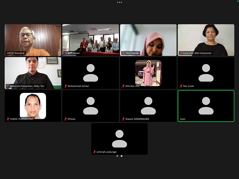 The Webinar concluded with diverse experiences and lesson learned  delivered from different levels, regional, national and community by various resource persons. More than 30 people participated both in-person and online platform.