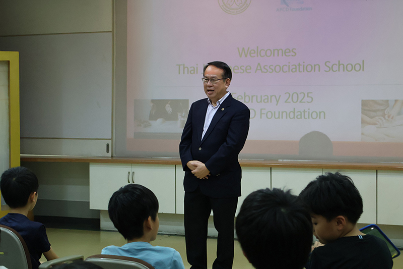 Students and teachers from Bankoku Nihonjin Gakkō Thai-Japanese Association School) joined us at APCD for an amazing bread-making workshop, on 4 February 2025