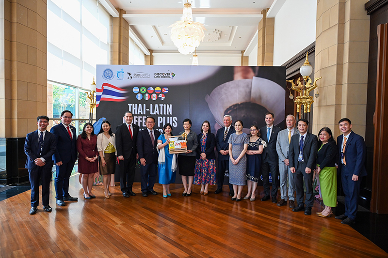 On March 10, 2025, APCD Partners with the Ministry of Foreign Affairs for Thai-Latin Coffee+ Plus Weeks in BANGKOK.