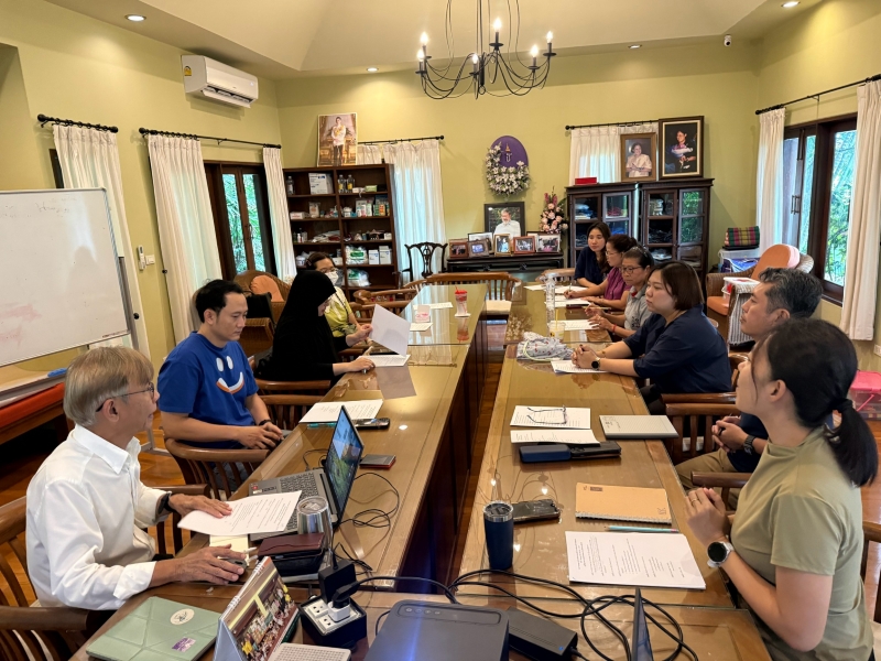 Picture 4: The first local coordinating mechanism has been established through the rehabilitation service providers meeting facilitated by DBF Team and Mr. Somchai Rungsilp. This meeting was conducted at DBF office on 1 August 2026. 