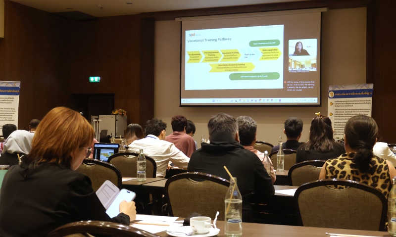 Picture 10: Ms. Lee Hui Lin of SPD Singapore highlighted emerging trends and practical approaches to disability-inclusive employment in Singapore.
