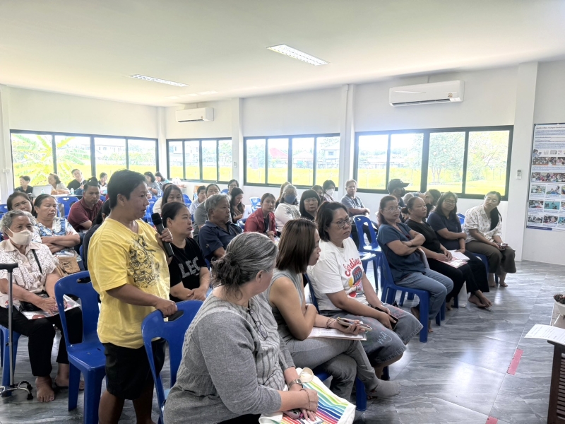 Supported by the Safe Child Thailand (SCT), first training session for the parent group of children with disabilities was called “Disability Rights and Welfare of Persons with Disabilities in Thailand”.