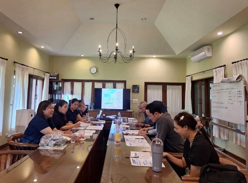 The second local coordinating mechanism meeting in Sansai District, Chiang Mai was organized on 18 September 2026. Eight participants who are representatives of medical therapists, DBF and APCD participated the meeting.