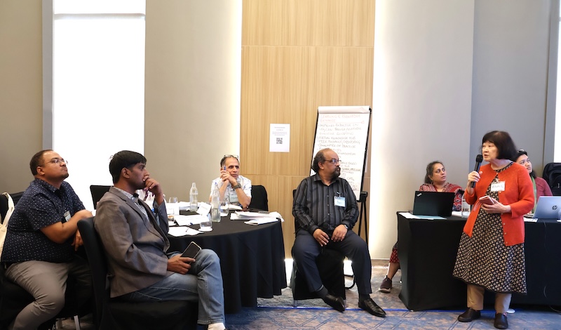 Photo 8: Delegates shared decades of field experiences on CBR/ CBID and proved the old saying true: "knowledge is power" in building stronger, more inclusive societies.