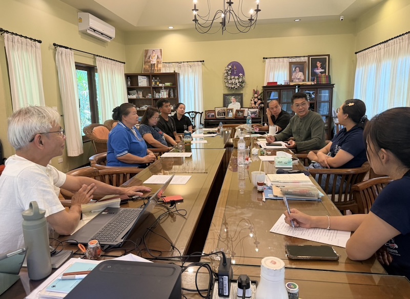 Picture 3: The second day, DBF staff members along with their key partners  attended the workshop on how to enhance the community and parent group through CBID approaches. 
