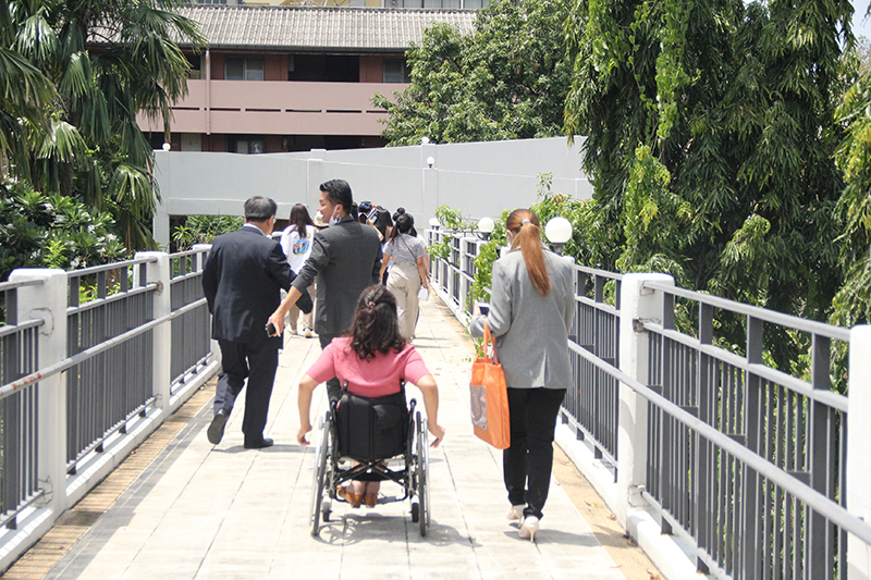 Accessibility check and study tour of friendly working environments