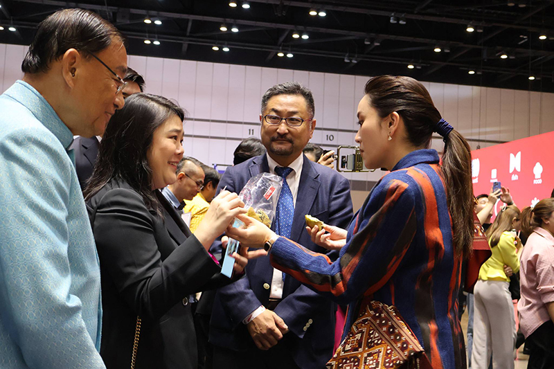 On June 28, 2024, Japanese Ambassador Showcases Inclusive Development Project to Thai Prime Minister at the THACCA SPLASH: Soft Power Forum 2024.