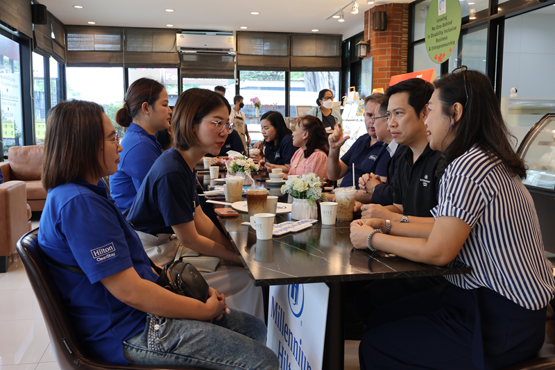Interaction between guests and APCD Staff
