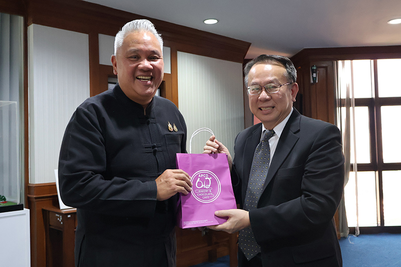 APCD Executive Director Leads Delegation in Courtesy Visit to National Housing Authority Governor