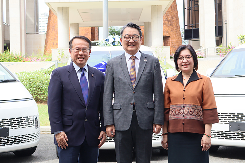 Embassy Hosts Donation Ceremony to Empower Women, Children, and People with Disabilities