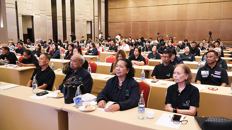 รูปภาพที่ 5: ผู้เข้าร่วมรับฟังเนื้อหาการบรรยาย