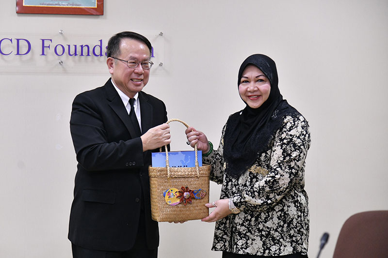 การเยือนของเจ้าหญิงอนิชา รอสนาห์ บินติ อาดัม แห่งบรูไนดารุสซาลาม ณ ศูนย์พัฒนาคนพิการภาคเอเชียและแปซิฟิก