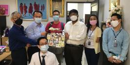 Thai former interns paid a visit to APCD on 21 January 2022