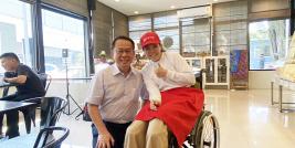 On 29 March 2023, Nongthun Nitcharee Peneakchanasak, a young Thai person with disability and social media influencer visit APCD to promote and support APCD 60+Plus Bakery&Cafe and disability inclusion.