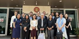 APCD and Jigme Singye Wangchuck School of Law (JSW Law) from Bhutan exchanged with  Thammasat University on Disability Law in Thailand on 10 April 2023, Bangkok, Thailand