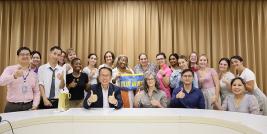 The University of Delaware collaborated with Burapha University visited APCD on 9 January 2024 