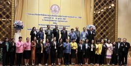 Group photo of organizer, speakers and participants at the opening ceremony.