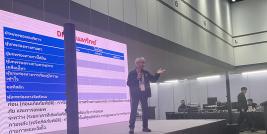 Somchai Rungsilp led the session, showcasing the DiDRR matrix. He explained the relationships among types of impairments and the stages of disasters.