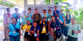 Group photo of participants with autism and their parents from Khon Kaen with Mr. Chayoot Homdee, Community Development Officer, APCD 