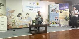 Dr. Prapot Petrakard, president of the Foundadtion for Children with Disabilities delivered the opening address and special lecture at the Dousa-Hou Academic Seminar. 