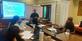 ศพอ. สนับสนุนมูลนิธิดุลภาทร (DBF) ซึ่งเป็นภาคีเครือข่ายที่มีศักยภาพ  ในการจัดทำแผนแผนยุทธศาสตร์เพื่อพัฒนาเด็กที่มีความบกพร่องทางพัฒนาการที่จังหวัดเชียงใหม่