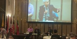 ผู้แทนองค์กร ASEAN Disability Forum และผู้แทนจาก ศพอ. ในฐานะผู้อภิปราย นำเสนอบทบาทสำคัญขององค์กรในการส่งเสริมสิทธิของคนพิการในด้านสิ่งแวดล้อมที่ปลอดภัย สะอาด สร้างเสริมสุขภาพ และยั่งยืน