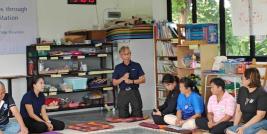 Picture 1: Mr. Somchai Rungsilp participated as a resource person of DBF activities to promote Family and Community-Based Inclusive Development.